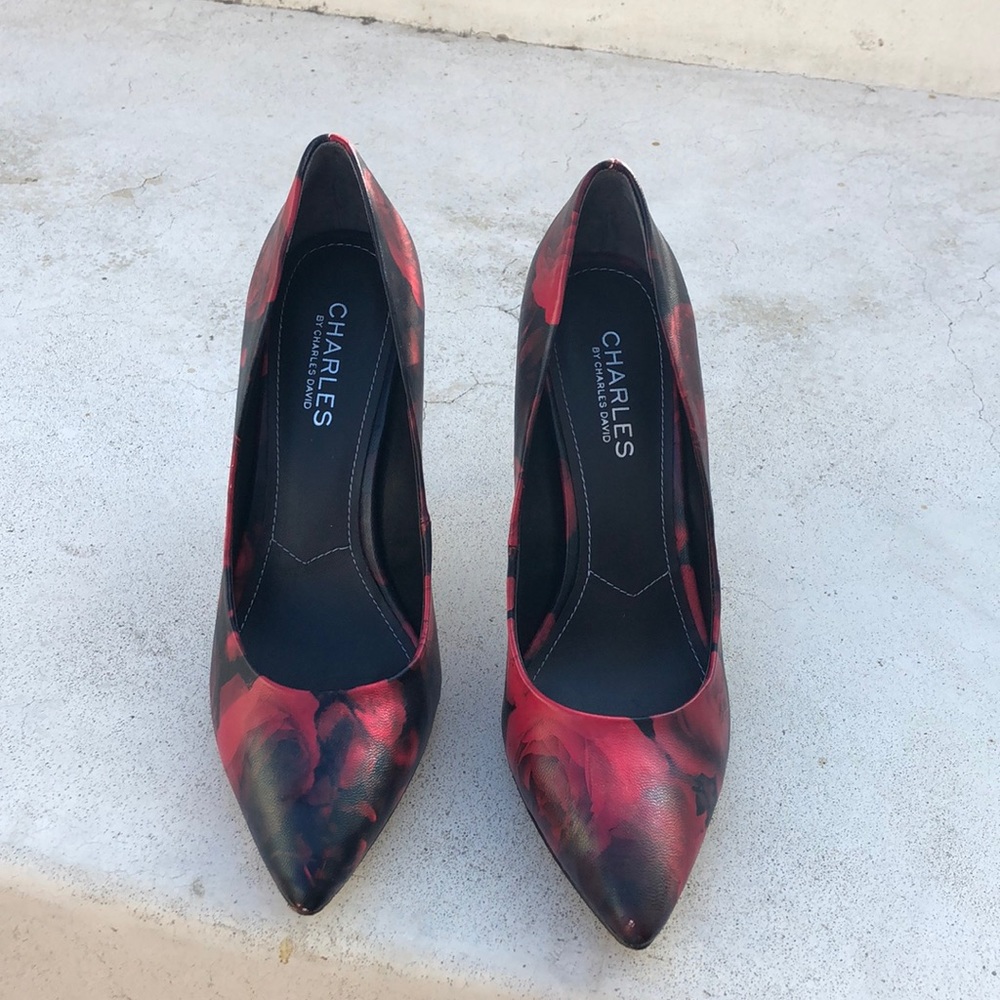 Charles by Charles David roses heels